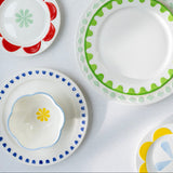 Folk bowls, set of 4