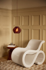 Crème Atelier soft serve pendant lamp 01, Cherry