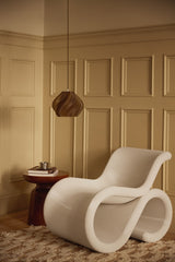 Crème Atelier soft serve pendant lamp 01, Caramel
