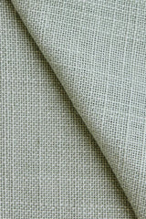 Linen Café Curtain With Rings - Dove Blue