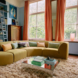 HKLiving XL High Glass vase, peach, pre-order