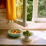 HKLiving New classic stoneware Ribble bowl, ice blue, pre-order