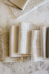 Velvet curtain fabric sample – Sand