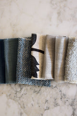 Velvet curtain fabric sample – Sand