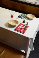 Sera napkin red check, set of 2