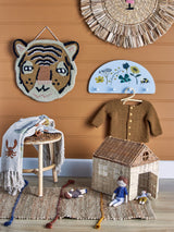 Juliana wooden coat rack, blue