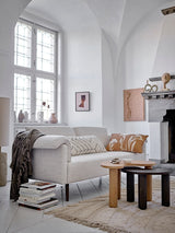 Luppa small coffee table, rubberwood