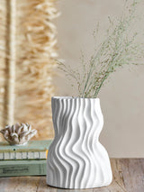Sahal large white matte ceramic vase (last 1)