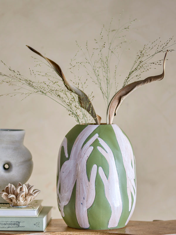 Adalena stoneware vase