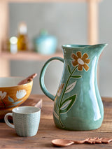Tangier hand painted glazed jug (2 left)