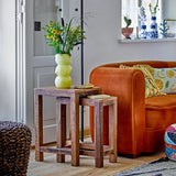 Galen side tables, set of 2, reclaimed wood