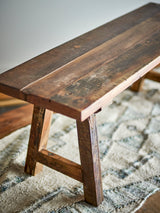 Brosses bench, reclaimed wood