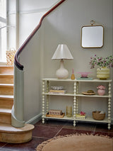 Salino large Off-White Side Table, Pine