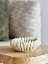 Harmonia marble bowl, soft green