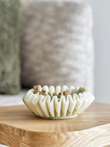 Harmonia marble bowl, soft green