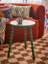 Salino green Side Table, Pine