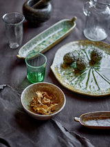 Milani stoneware serving plate