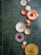 Imogen stoneware bowl, multicolour