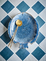 Fae fish stoneware serving plate