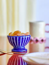 Nini stoneware nibbles bowl, indigo