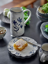 Eimy stoneware side plates, set of 4