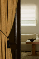 Bouclé curtain - Mustard