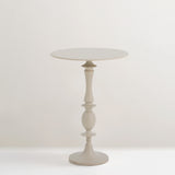 Annan metal side table, grey