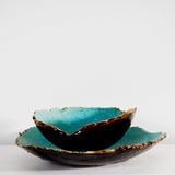 Handmade two tone glazed Bowls