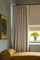 Blackout roman blind - Ivory