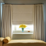 Blackout roman blind - Ivory