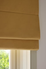 Blackout roman blind - Mustard