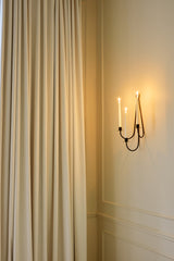 Velvet curtain - Off white