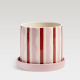 Clash Wiggle Planter, Pink & Red