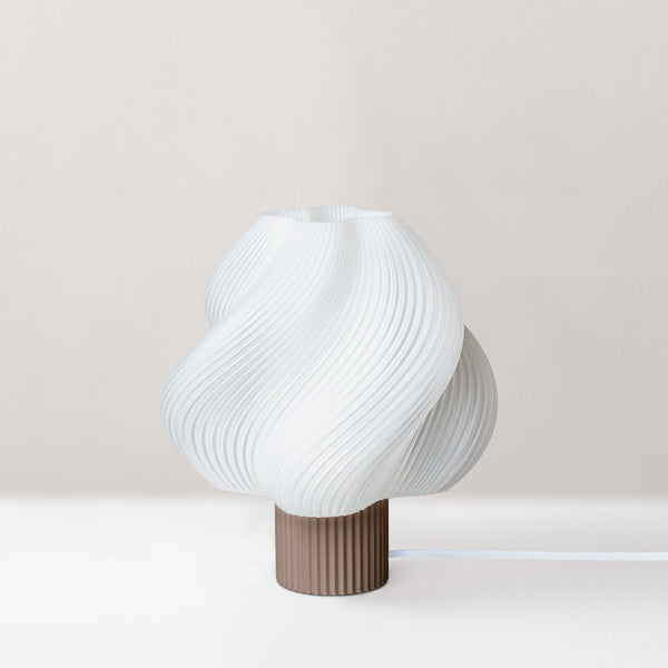 Crème Atelier soft serve lamp, Medium, Mocha - 1 in stock
