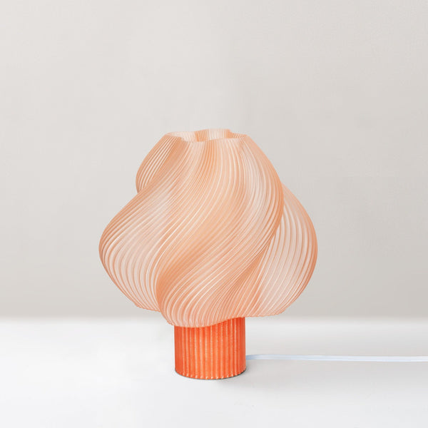 Crème Atelier soft serve lamp, Medium, Peach Sorbet - 3 in stock