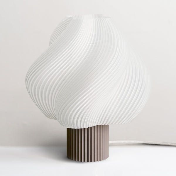 Crème Atelier soft serve lamp, Large, Mocha - 1 in stock