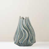 Dilara stoneware vase, pale blue, pre-order