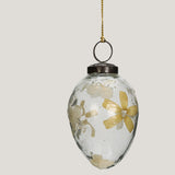 Elia petal handmade glass decorative egg