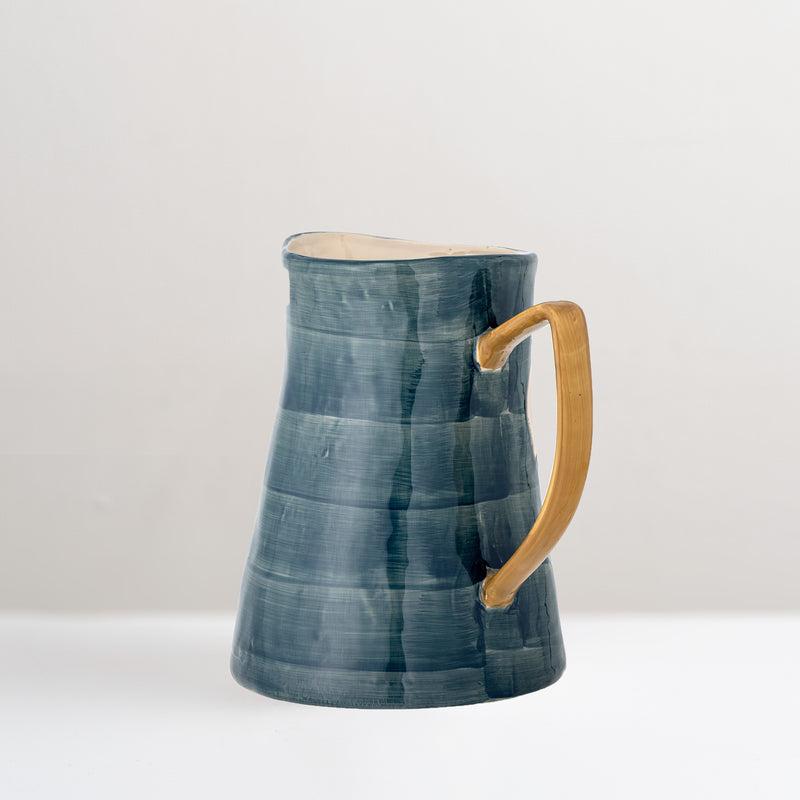 Feriah hand painted glazed jug
