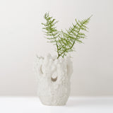 Fianna sculptural stoneware vase