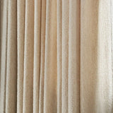 Bouclé curtain fabric sample – sand
