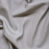 Ready made grey linen curtain, 225cm length / 280cm wide (1 panel)