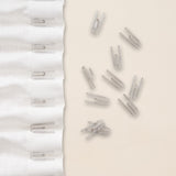 Curtain Pleat Hooks - Pack of 10