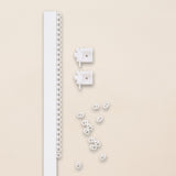 Custom length curtain track - black