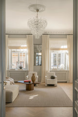 Linen curtain - off-white