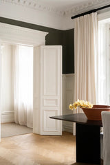 Velvet curtain - Ivory