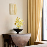 Linen curtain - Oat yellow