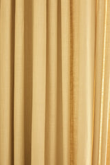 Linen curtain - Oat yellow