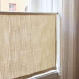 Bouclé Café Curtain - Sand