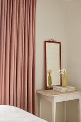 Velvet curtain - pink